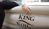King Koil - Colchón hinchable de lujo con bomba interna