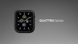 Carcasa para Apple Watch 4, color negro, Negro