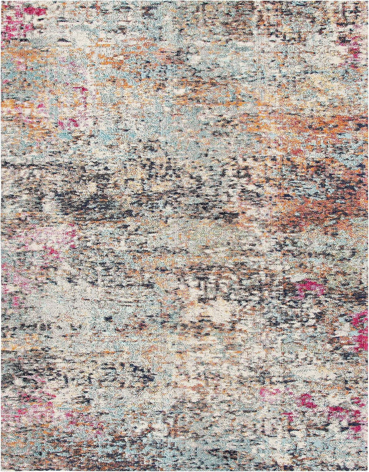 Alfombra Moderna Abstracta SAFAVIEH, No Desprende, MAD460Z
