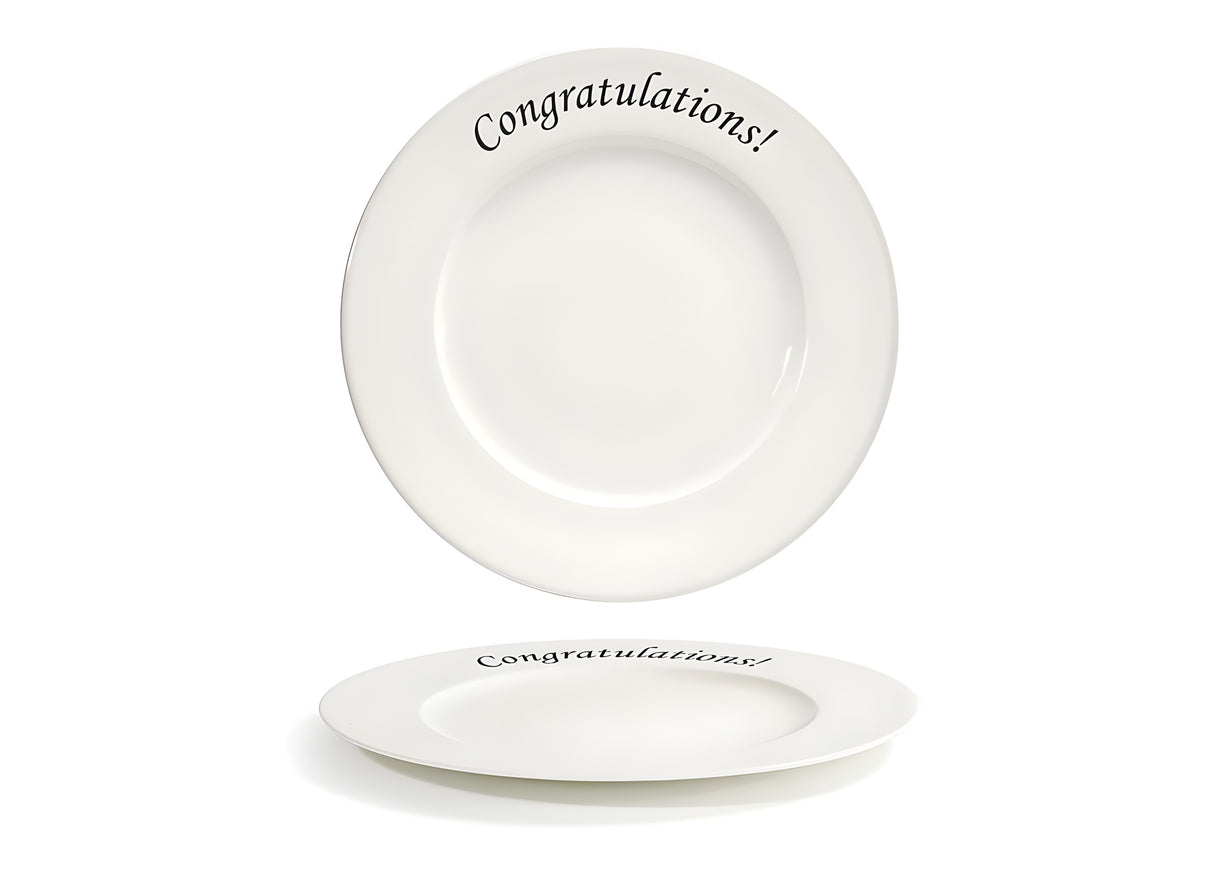 Plato Redondo Catalyst® 10.62" - Paquete de 6 unidades