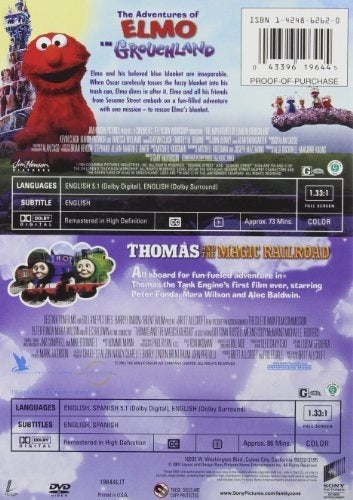 Aventuras De Elmo En Grouchland / thomas Y El Ferrocarril