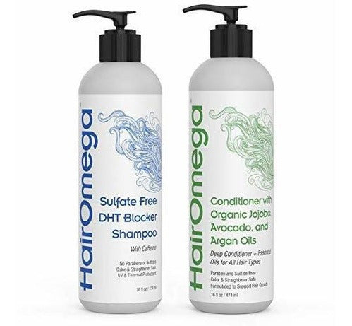 Drformulas Hairomega Dht Blocker Shampoo + Acondicionador