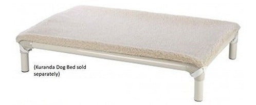 Kuranda Almond Pvc Chewproof Cama Para Perros  Grande