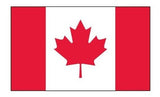 Bandera De Poliéster Canadiense de  3x5 pies