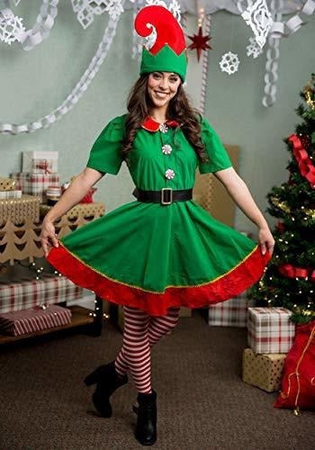 Disfraz De Elfa navideño