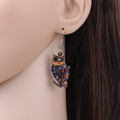 Pendientes Acrílico Arte tematico