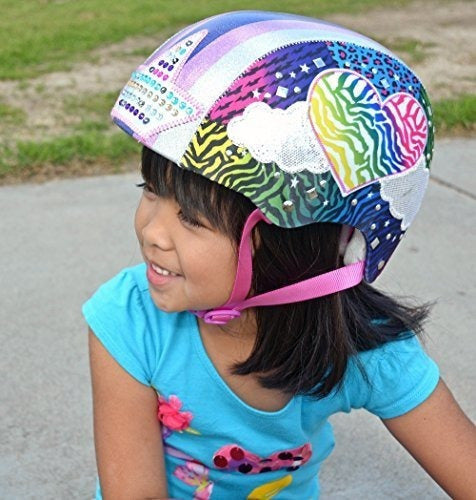 Casco Raskullz Girls Jungle Love Sparklez