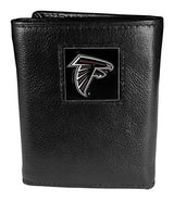 Cartera triple de Cuero Genuino para hombre