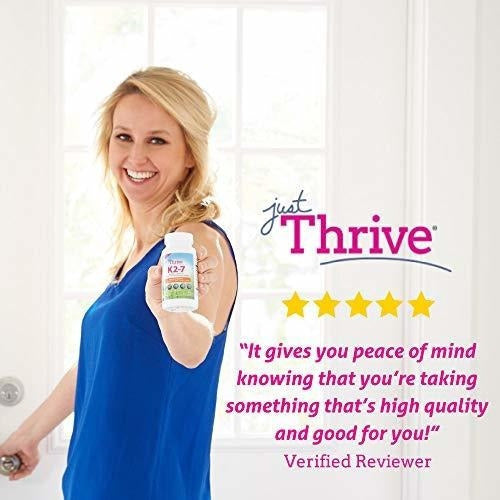 Just Thrive: Vitamina K2-7 - Suplemento Para La Salud