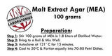 Agar extracto de malta  deshidratado