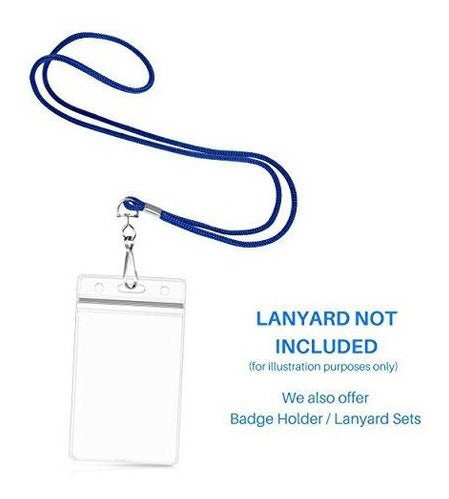 Porta tarjetas vertical para tarjeta de identificación