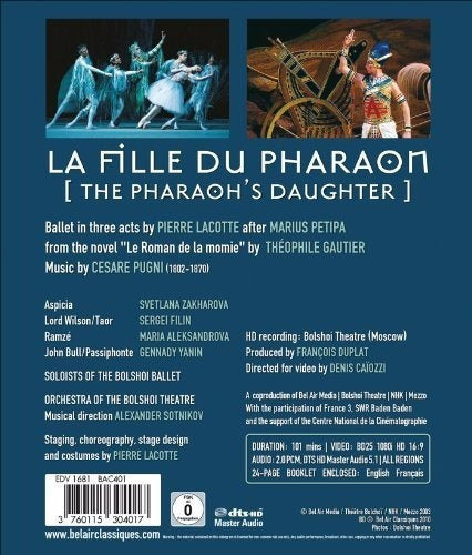 La Hija Del Faraón [blu-ray]