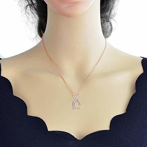Collar Con Colgante De Diamante