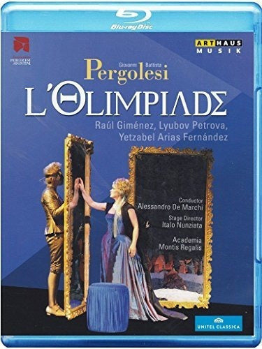 Pergolesi: Las Olimpiadas [blu-ray]