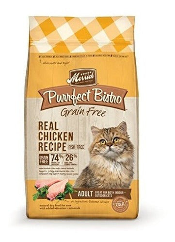 Merrick Purrfect Bistro Grain Free Grain Real Chicken Adult