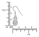 Pendientes De Piña De Plata Esterlina