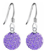 Pendientes Colgantes Con Gancho De Cristal De
