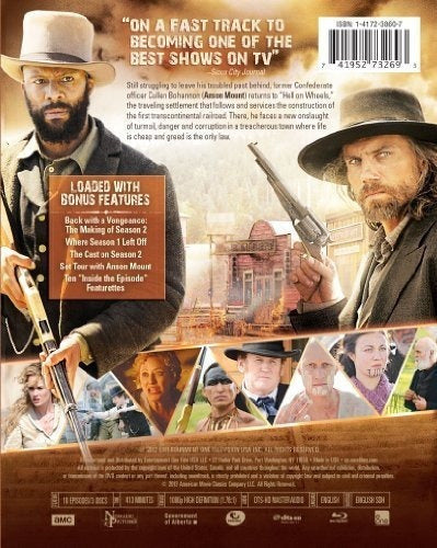 Infierno Sobre Ruedas: Temporada 2 [blu-ray]
