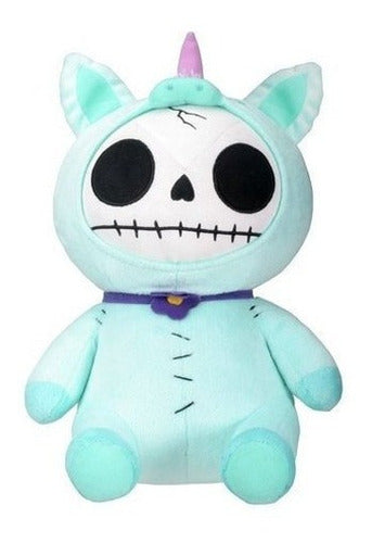 Muñeca de felpa suave Unie Unicorn Furry Bones