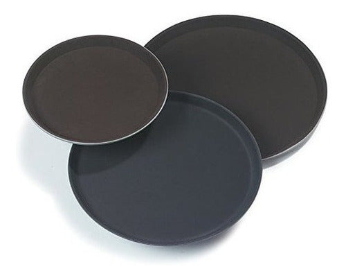 Carlisle 1100gl004 Griplite - Bandeja De Servicio Redonda,