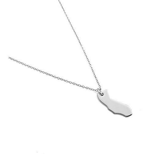 Collar Mini California Honeycat En Plata Joyas