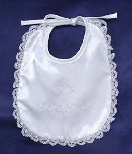 Babero Bautismal Satinado Infantil