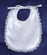 Babero Bautismal Satinado Infantil