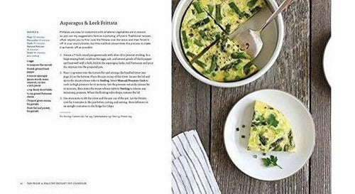 El Libro De Cocina De Olla Instantánea, Fresco Y Saludable