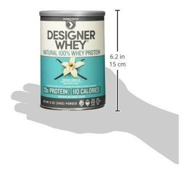 Designer Whey Premium 100% Proteína De Suero Natural,