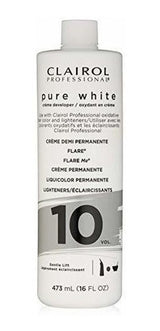 Clairol Professional Pure White 10vol Crème Developer, 16