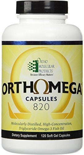 Molecular Products Orthomega  120 cápsulas de gel suave