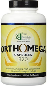 Molecular Products Orthomega  120 cápsulas de gel suave