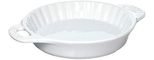 Plato para hornear sartenes 9 pulgadas blanco