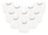 Baberos Para Bebé De 10 Piezas Luvable Friends, Blanco