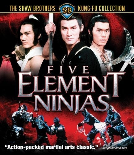 Ninjas de cinco elementos [blu-ray]