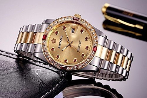 Relojes Unisex De Lujo Relojes De Oro Con Diamantes