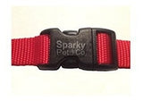 Collar de perrode nailon de 0.7 in con 2 agujeros