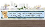 Niño Bebé Teddy - Baby Shower Decoraciones Fiesta Banner