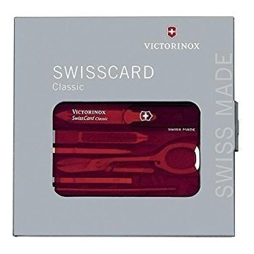 Swiss Army Swiss Card, Rubí Translúcido