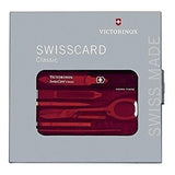 Swiss Army Swiss Card, Rubí Translúcido