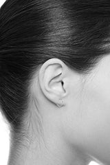 Pendientes De Aro Con Bisagras De 14 Mm De Oro Blanco De 2