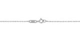 Collar De Cadena De Cuerda Ligera Kooljewelry Platinum 950