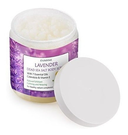 Exfoliante Corporal Evarne Lavanda Sal del Mar Muerto