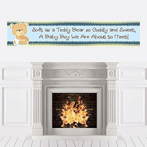 Niño Bebé Teddy - Baby Shower Decoraciones Fiesta Banner