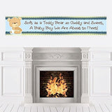 Niño Bebé Teddy - Baby Shower Decoraciones Fiesta Banner