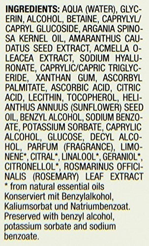 Intensivo de aceite de argán y suero de amaranto