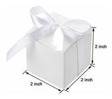 caja Gift Candy Box A Granel 2x2x2 Pulgadas Con Blanco