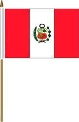 mini Bandera de peru