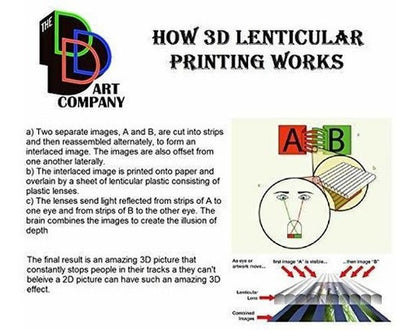 Pósters e imágenes lenticulares