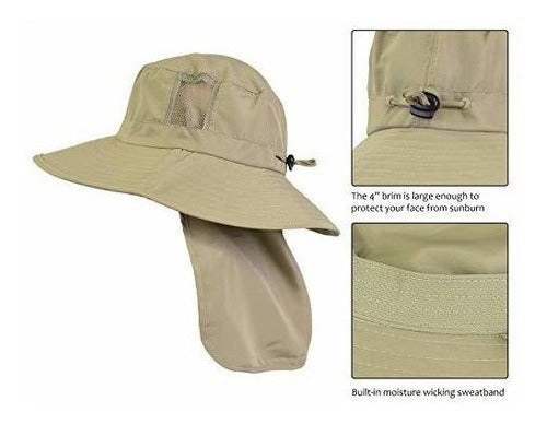 Sombrero De Pesca Con Protección Solar Al Aire